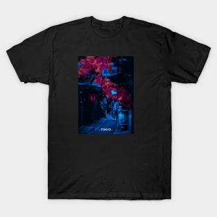 Tokyo Street Neon Synthwave T-Shirt